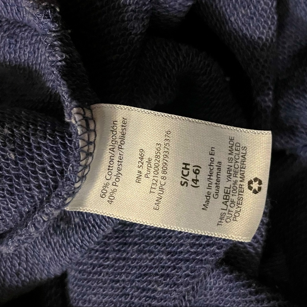 Time and Tru Blue/Purple Long Sleeve Tunic - Picture 4 of 4